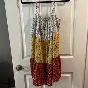 patchwork paisley dress